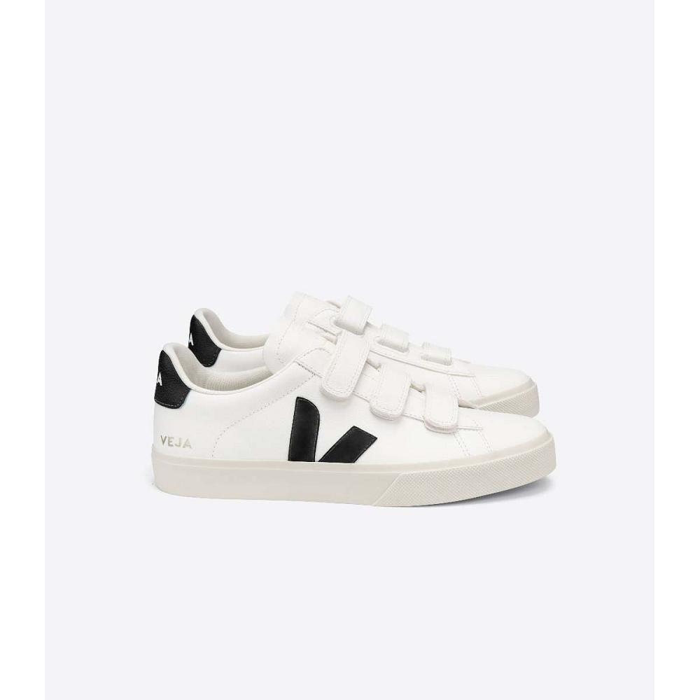 White/Black Men\'s Veja RECIFE CHROMEFREE Shoes | AU 197BEX